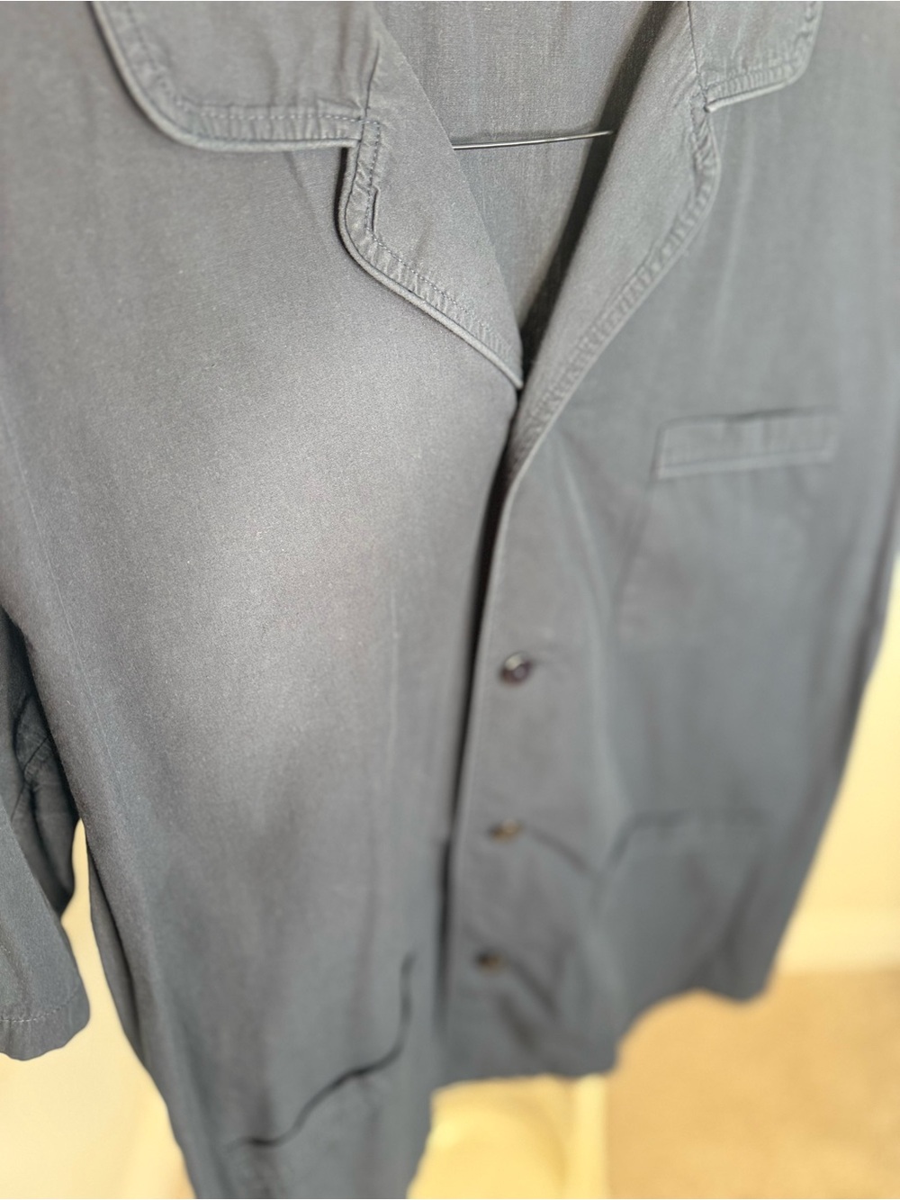 Zara Originals Navy Short-Sleeve Lightweight Shirt - Picture 5 of 8